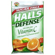 Halls Defense Sugar Free Citrus Drops, 25 Ct