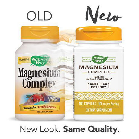 Nature'S Way Magnesium Complex, 100 Ct