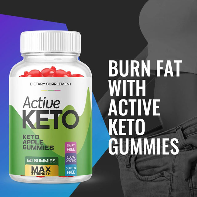 (3 Pack) Active Keto ACV Gummies - Supplement for Weight Loss - Energy & Focus Boosting Dietary Supplements for Weight Management & Metabolism - Fat Burn - 180 Gummies