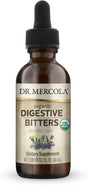 Dr. Mercola Organic Digestive Bitters, 1 Bottle (2 Fl Oz.), Supports Normal Digestion and Overall Gastrointestinal Health*, Non GMO, Soy Free, Gluten Free, USDA Organic