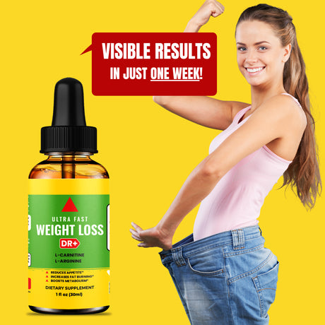 Belly Fat Burn Drops to Lose Stomach Fat - Natural Weight Loss for Women 1Oz