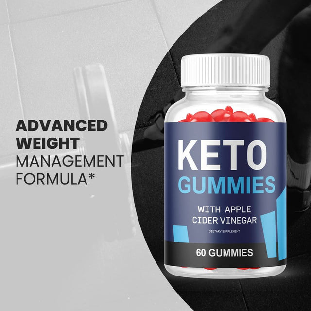 (1 Pack) Kickin Keto ACV Gummies - Supplement for Weight Loss - Energy & Focus Boosting Dietary Supplements for Weight Management & Metabolism - Fat Burn - 60 Gummies