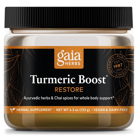 Gaia Herbs Turmeric Boost Restore -- 4.3 Oz