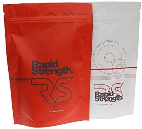 BCAA Instantised Branch Chain Amino Acids Powder Natural Supplement Ibcaa (Unflavoured) by Rapid Strength (100G)