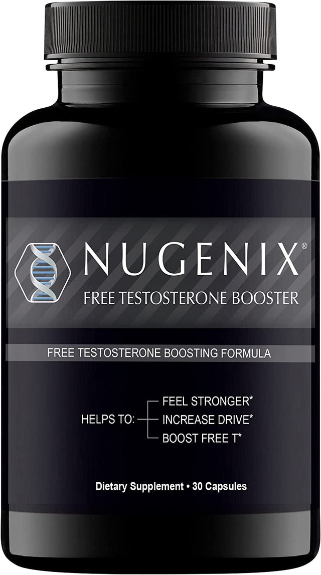 Nugenix Free Testosterone Booster, Men'S Dietary Supplement, 30 Count *EN