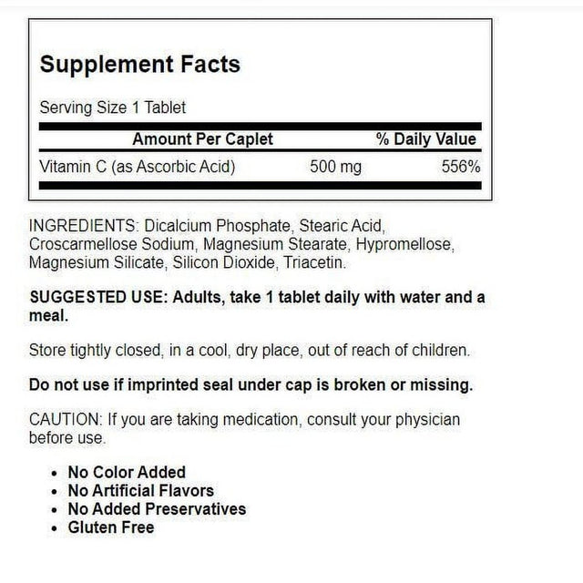 NATURE MADE Vitamin C, 500 Mg, 100.0 CT