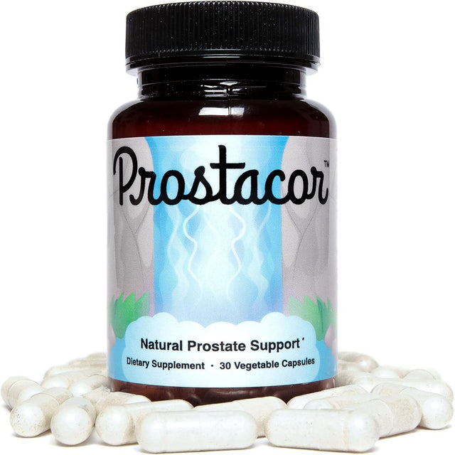 Prostacor - Natural Prostate Support Supplement - Non-Gmo, Vegan, Gluten-Free