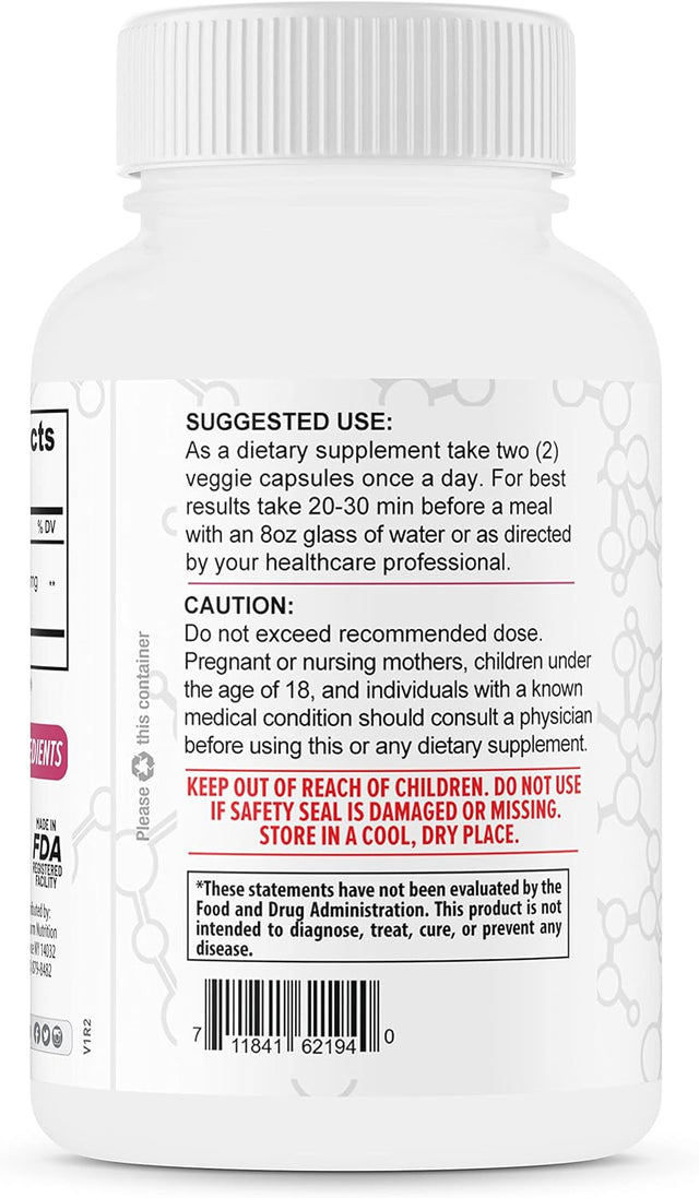 Caralluma Fimbriata - 100% Pure - Max Strength Weight Loss Supplement - 1200Mg - Natural Appetite Suppressant for Women & Men - Metabolism Booster - Made in USA - 1 Month