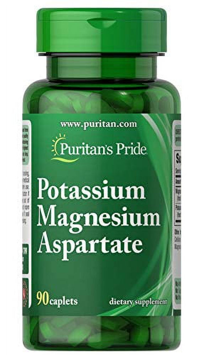 Puritan'S Pride Potassium Magnesium Aspartate-90 Caplets