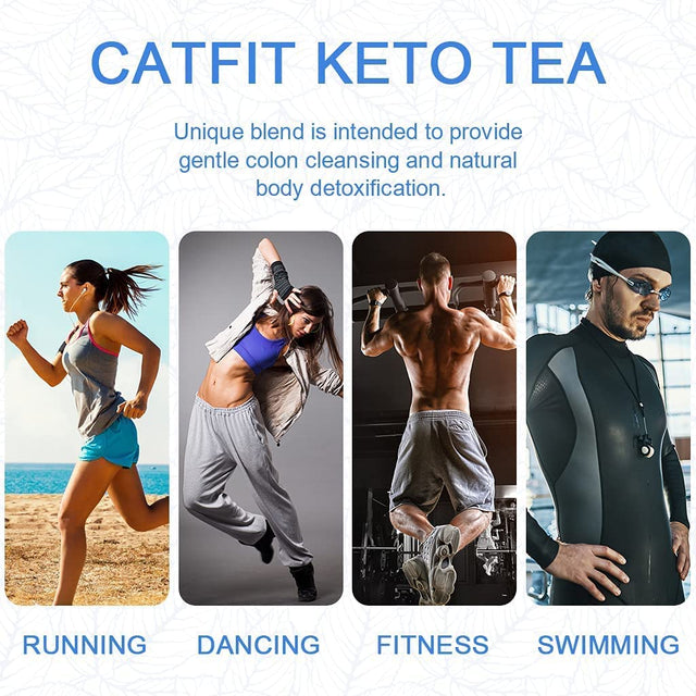 Keto Detox Tea for Belly Fat and Colon Cleanse - All Natural Detox and Cleanse, Supports a Healthy Weight, Helps Reduce Bloating, Natural Energy, Supports Immune System, Vegan, 28 Day