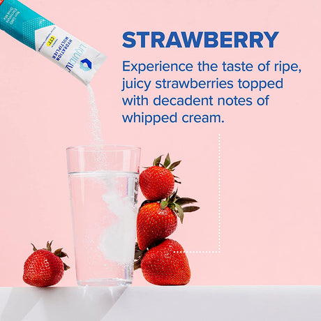 Liquid I.V. Hydration Multiplier - Strawberry - Hydration Powder Packets | Electrolyte Drink Mix | Easy Open Single-Serving Stick | Non-Gmo | 16 Sticks