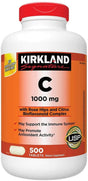 Kirkland Signature Vitamin C 1000 Mg with Rose Hips - 500 Tablet