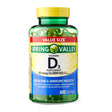 Spring Valley Vitamin D3 Supplement Softgels, 2000 IU, 400 Count