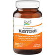 Purebiotics Restore Probiotics 30 Billion CFU - 12 Strains for Immune Support and Digestive Health for Men and Women by Pure Essence - 30 Capsules