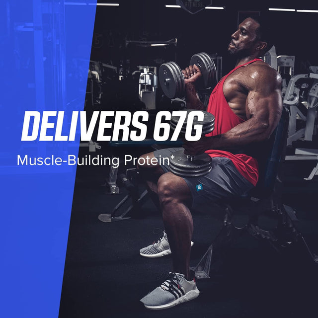 Bodybuilding Signature Signature Mass Gainer | 50G of Mass-Building Protein | Protein, Calories, Fats, Probiotics and Carbohydrates | 5 Lbs. Vanilla