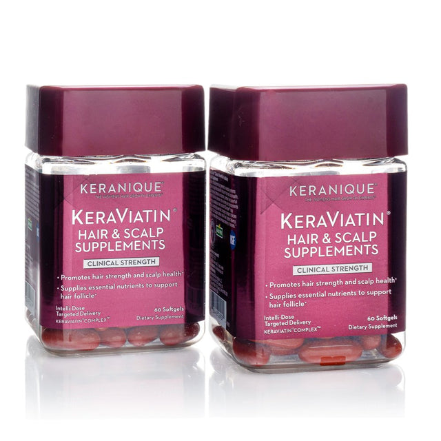 Keraviatin Hair Growth & Scalp Health Supplements, 60 Days Supply