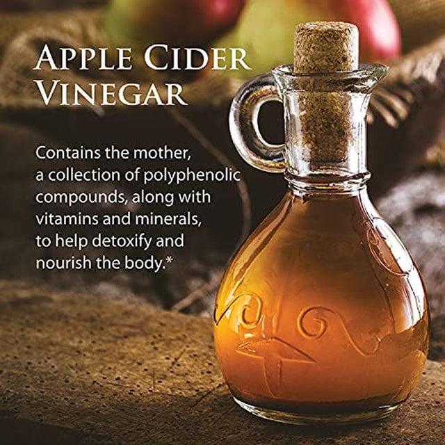 Apple Cider Vinegar, 60 Capsules - Organic ACV Supplement, for Digestive Health