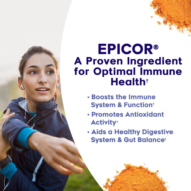 Prospera Immune Support with Epicor, Zinc, Elderberry, Vitamin D and Antioxidant Vitamin C, 60 Count