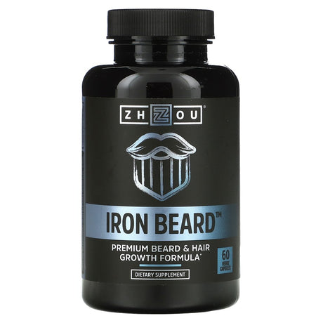 Zhou Nutrition, Iron Beard, 60 Veggie Capsules