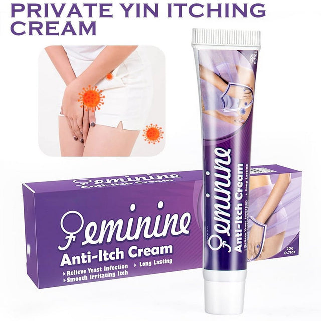 Private Areas anti Itch Cream for Women Private Vaginal Care Cream Antibacterial Itch Relieving Herbal Ointment New