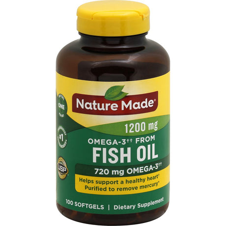 Nature Made One per Day Fish Oil 1200 Mg, 100 Count