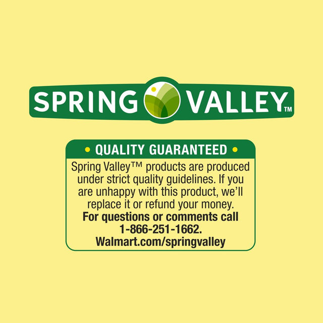 Spring Valley Calcium Citrate Tablets Dietary Supplement, 600 Mg, 300 Count