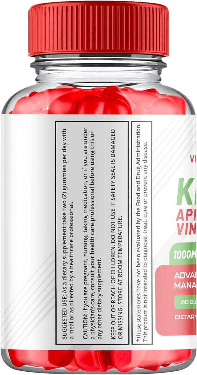 (2 Pack) Vita Keto Fuel Keto ACV Gummies - Apple Cider Vinegar Supplement for Weight Loss - Energy & Focus Boosting Dietary Supplements for Weight Management & Metabolism - Fat Burn - 120 Gummies