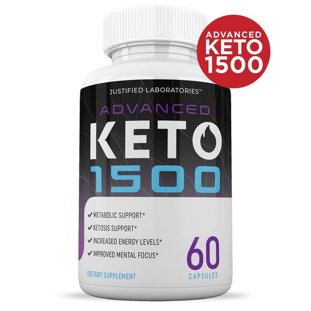 (5 Pack) Advanced Keto 1500 Pills Includes Apple Cider Vinegar Gobhb Exogenous Ketones Advanced Ketogenic Supplement Ketosis Support for Men Women 300 Capsule