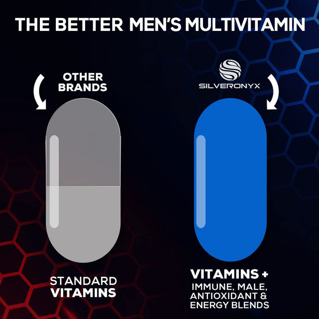 Multivitamin for Men | Men'S Daily Multi Vitamins A, C, D, E, B, Lycopene, Zinc, Calcium & More | Energy, Immune & Overall Health Support for Him | Adult Vitamin Multivitamins Supplement - 60 Capsules