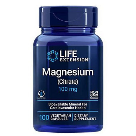 Life Extension- Magnesium (Citrate) 100Mg 100 Veg Caps