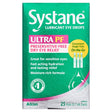 Systane Ultra Lubricant Eye Drops for Dry Eye Symptoms, 25 Preservative-Free Single Use Vials