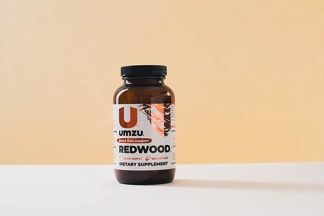 UMZU Redwood - Supports Nitric Oxide & Healthy Blood Flow - Blend of Vitamins & Herbal Extracts - Supplement with Vitamin C, Garlic & Horse Chestnut - for Well-Being - 30 Day Supply - 180 Capsules