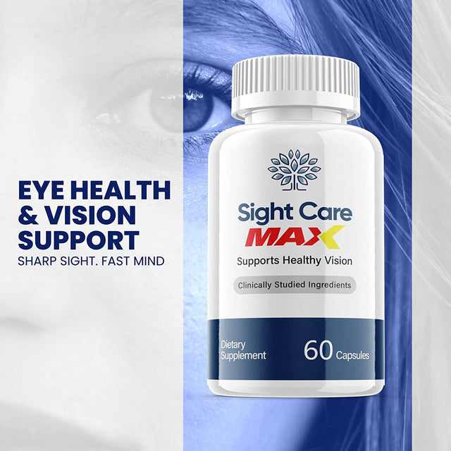 (2 Pack) Sight Care Max - Revolutionary Advanced Vision Matrix Formula - Supports Healthy Vision - Dietary Supplement for Eyes Sight - 120 Capsules