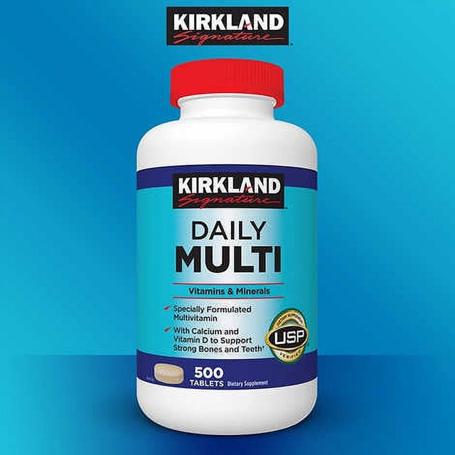 Kirkland Signature Daily Multi, 500 Tablets