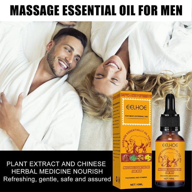 Massage Essential Oil Safe Herbal Medicine Increase Endurance Men anti Premature Ejaculation Physical Exercise Maintenance Male External Use Sexual Health Care