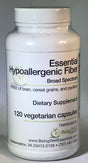 Essential Hypo-Allergenic Broad Spectrum Fiber - Free of Bran, Cereal Grains, and Psyllium - 120 Vegetarian Capsules