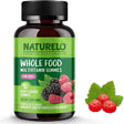 NATURELO Whole Food Vitamin Gummies for Kids - Chewable Gummy Multivitamin for Children - Non-Gmo - with Vitamins & Minerals - 90 Vegan Gummies