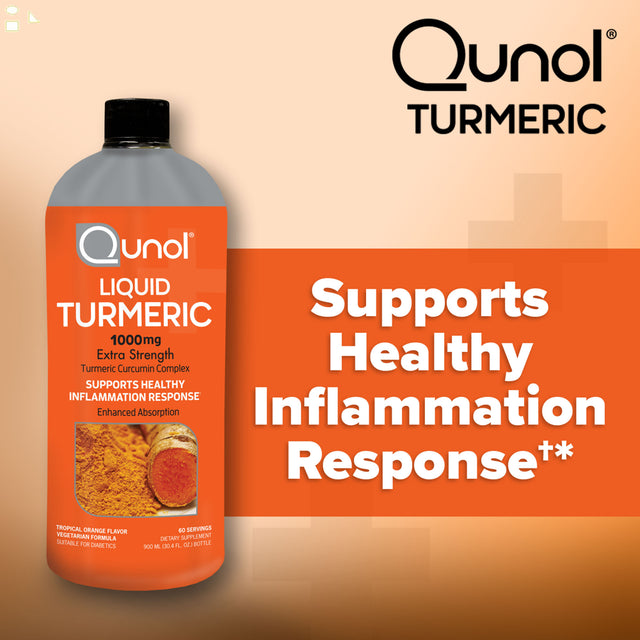 Qunol Liquid Turmeric 1,000 Mg., 30.4 Ounces 1000 Mg . Curcumin 95% Curcuminoids