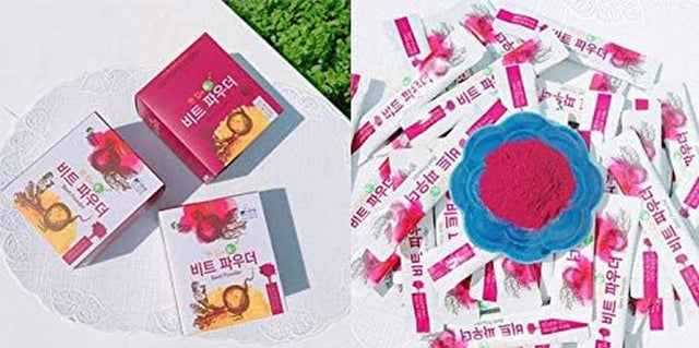 Red Beet Powder Tok (30 Pcs) Healthy Food Dietary Fiber Vitamin Diet Korea