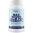 Max Neuro Calm Pro Probiotic - Probiotic Nerve Support - 40 Billion CFU Premium Formula - Support Mood - Aid Improved Nerve Health - Support Gut Health - Support Natural Immune Function