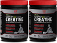 Bodybuilding Supplements for Men Muscle Grow - German CREATINE CREAPURE Powder - PRE & Post Workout - Creatine for Women - 2 Cans 600 Grams (120 Servings)