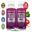 (2 Pack) Keto Burn DX Max 1200MG Pills Includes Apple Cider Vinegar Gobhb Strong Exogenous Ketones Advanced Ketogenic Supplement Ketosis Support for Men Women 120 Capsules