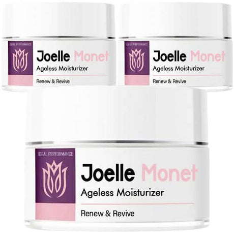 Joelle Monet Ageless Moisturizer Skin Cream Serum Care (3 Pack)