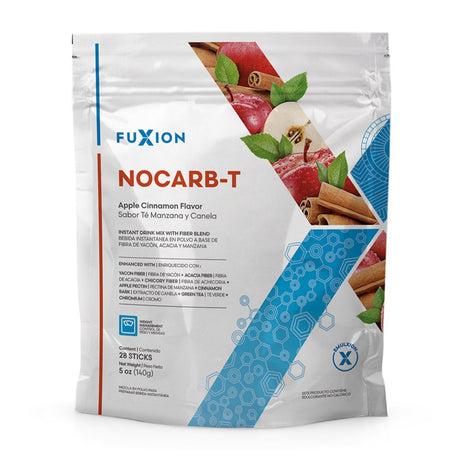 Nocarb T by Fuxion 28 Sticks - Block & Reduce Absorption of Sugar,Drink before Rich Dinner,Keep Carbs under Control,Bonus 3 Sachets of Thermo Keto to Gernerate Ketones from Fat & Supply the Brain