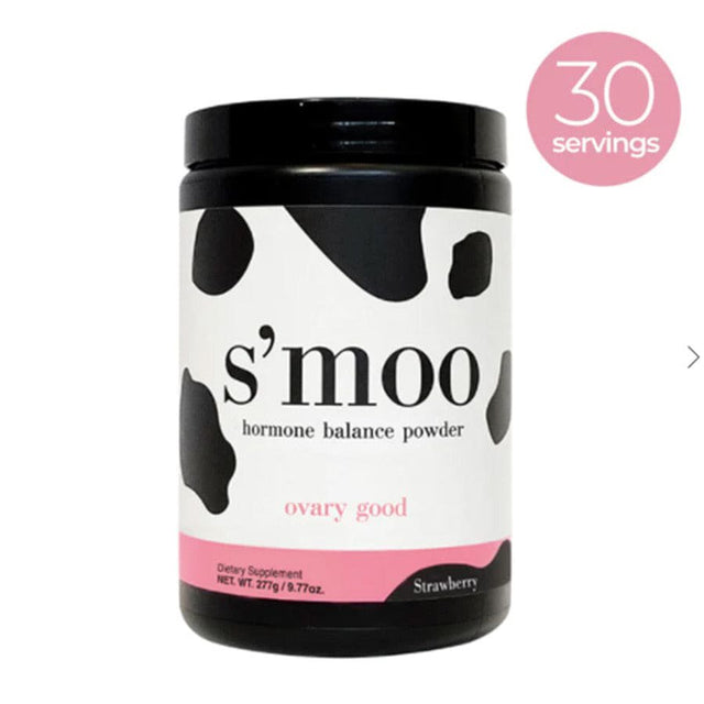 Ovary Good - Strawberry L Regulated Cycle, Weight Management, Improve Energy Levels, Complexion & More L Specially Formulated for PCOS & Hormone Health L Made in USA (30 Servings)