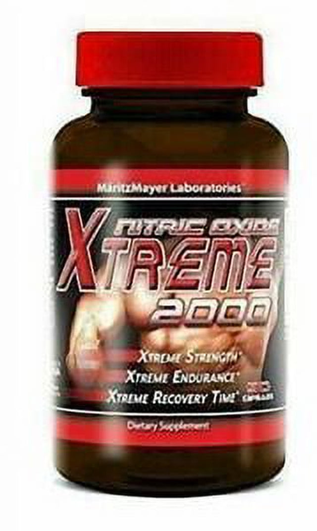 Xtreme 2000 Extreme L-Arginine Nitric Oxide Strength Endurance Muscle Builder