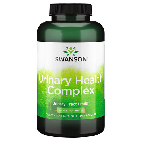 Swanson Urinary Health Complex Triple Herbal Protection 180 Capsules