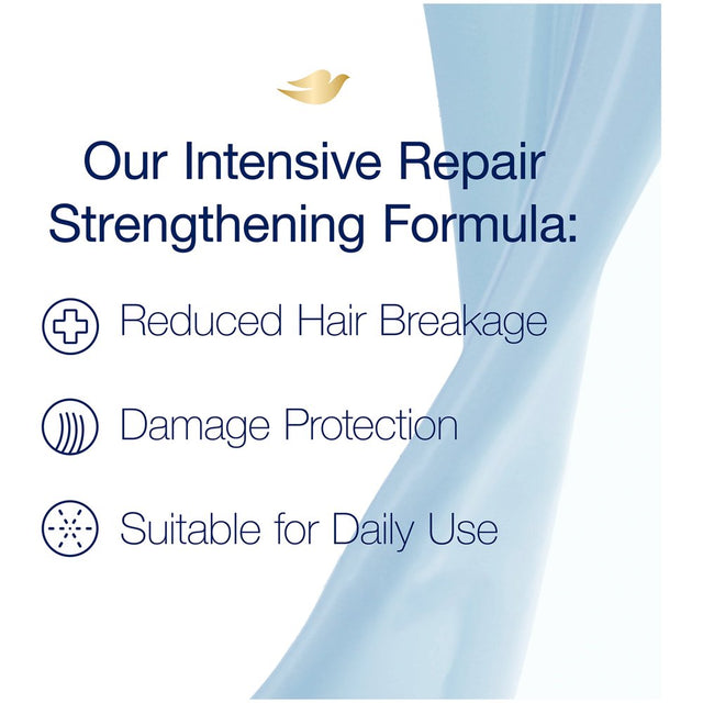 Dove Ultra Care Intensive Repair Deep Conditioner for Damaged Hair, with Keratin, 12 Fl Oz