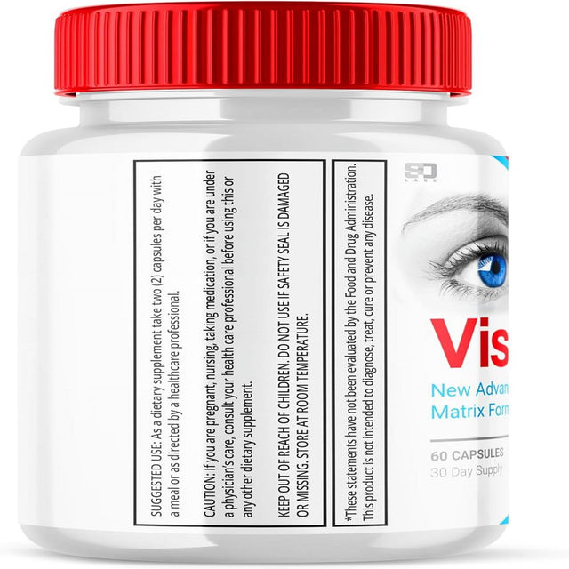 (3 Pack) Visiclear - New Advanced Revolutionary Eye Health Matrix Formula - Supports Healthy Vision - Supplement for Eyes Sight - 180 Capsules