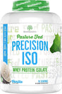 Precision ISO Vanilla (5Lb) | 27G Premium Pasture Fed Whey Protein Isolate + Amino Acids | 70 Servings | Zero Sugar | GMO Free